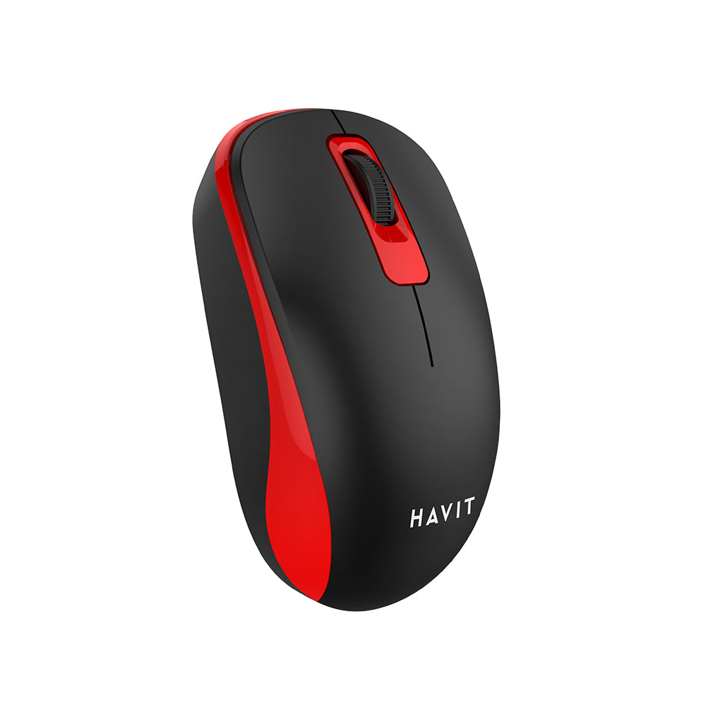 Bežični miš HAVIT MS626GT, 1200DPI, Crno Crveni