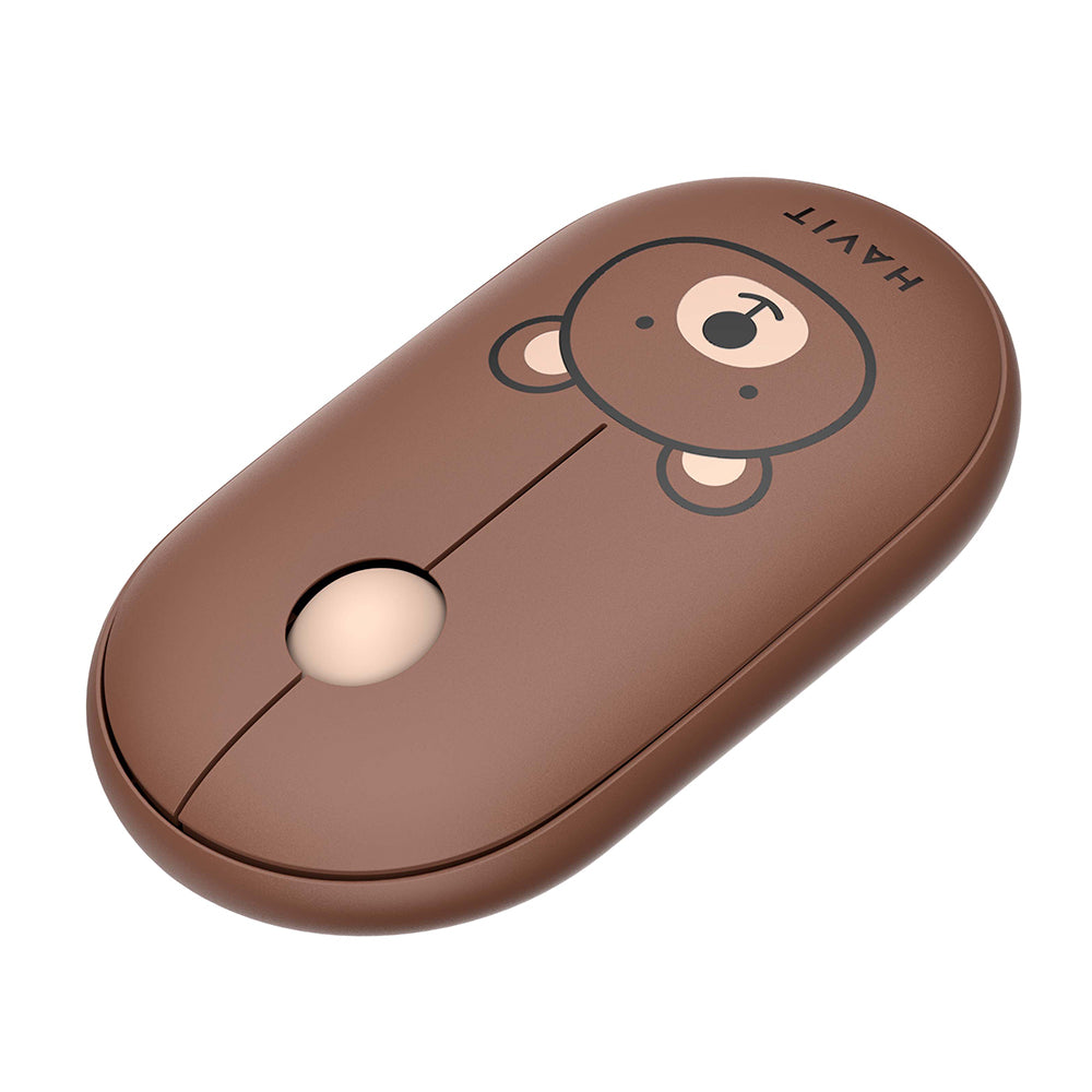 Bežični miš HAVIT MS75GT Pro, 1600DPI, smeđi