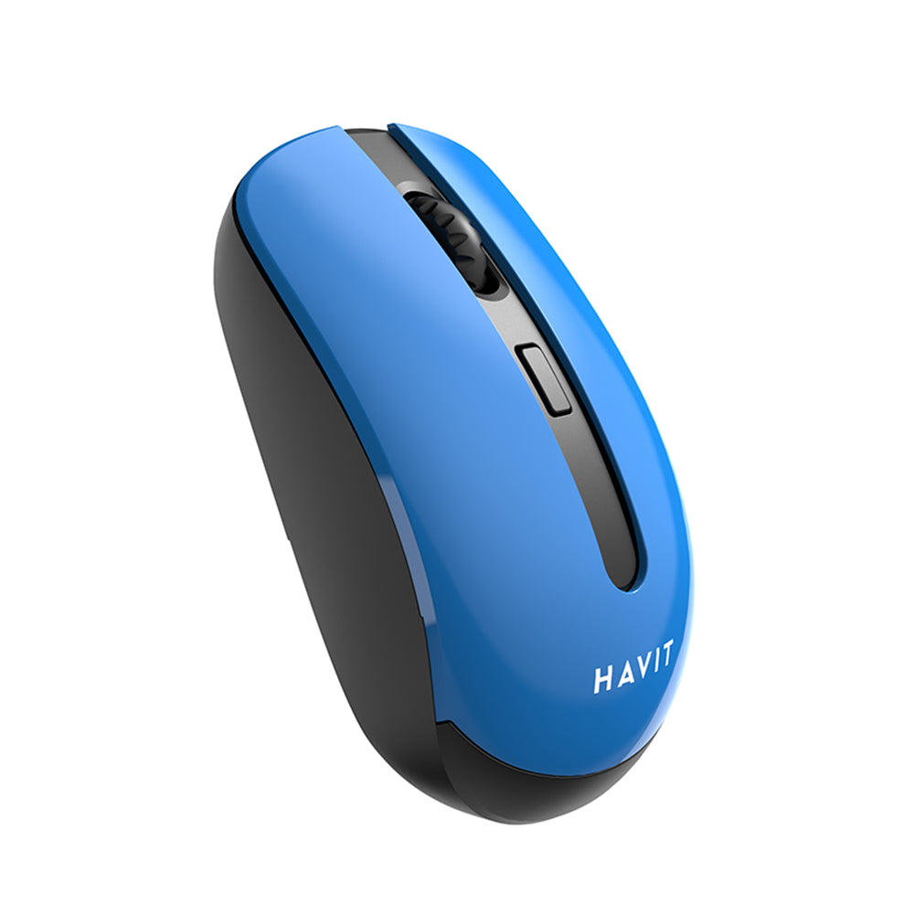 Bežični miš HAVIT MS989GT, 800DPI - 1600DPI, Crno Plavi
