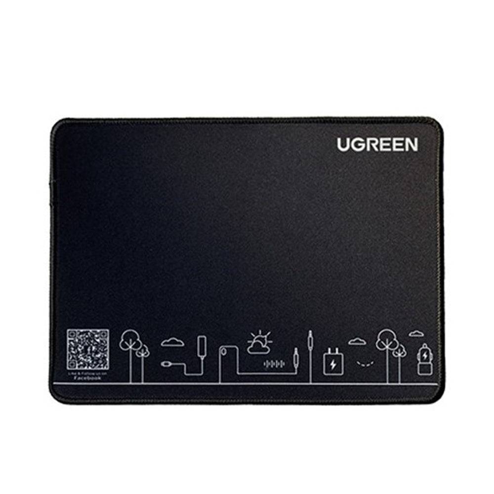 Podloga za miš Gaming UGREEN CY016, 260mm x 200mm x 4mm, Crna