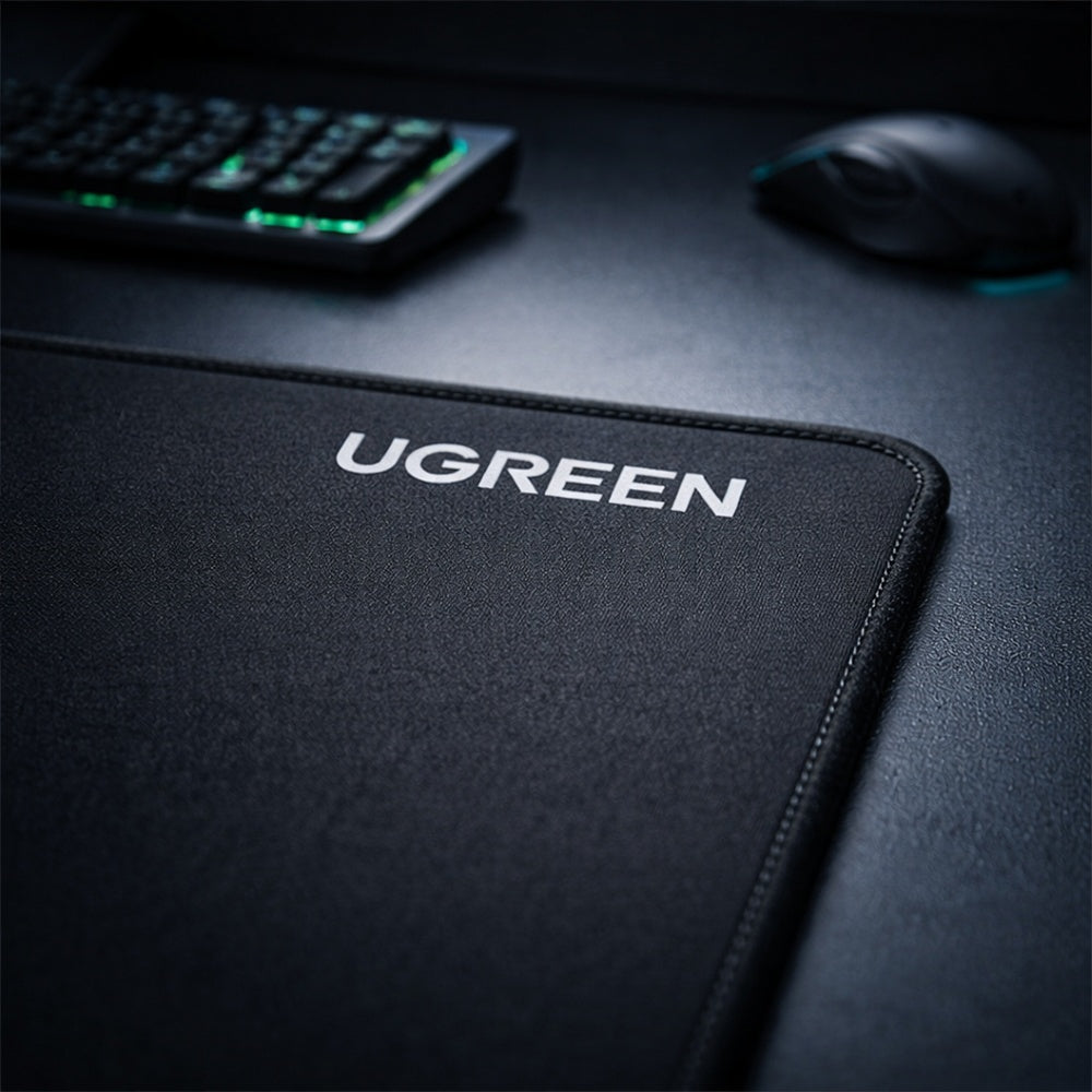 Podloga za miš Gaming UGREEN CY016, 260mm x 200mm x 4mm, Crna