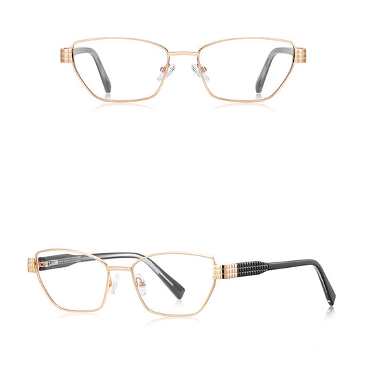 Ženske računalne naočale Techsuit 3162, Anti-Blue Light, Zlatne