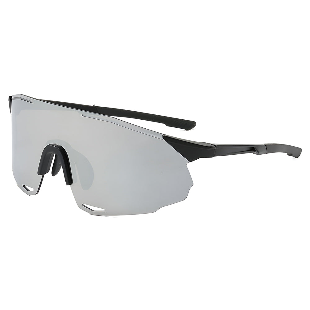 Unisex Biciklističke Naočale Techsuit 8853, Crno Srebrne