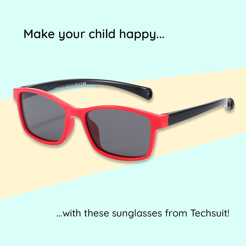 Sunčane naočale za bebe Techsuit 8260-C29, polarizirane, tamnoplave