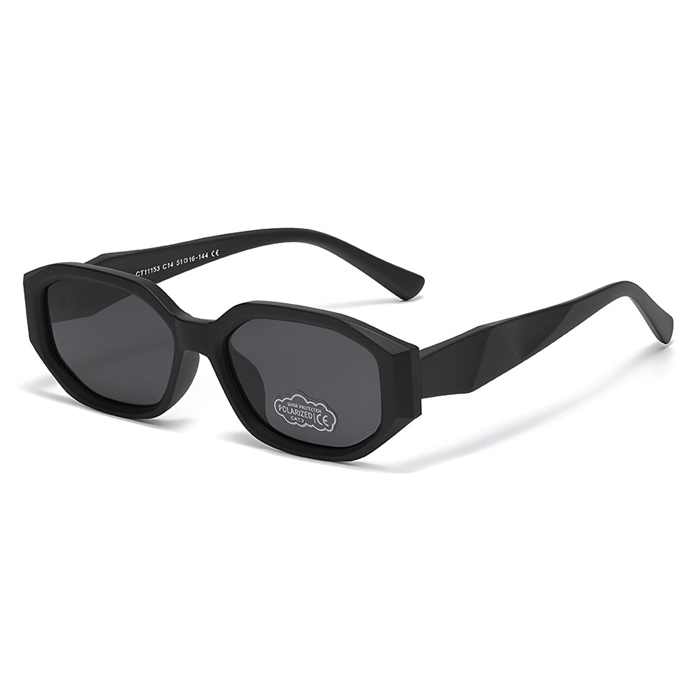 Dječje Sunčane Naočale Techsuit 11153, Polarizirane, UV Zaštita, Crne