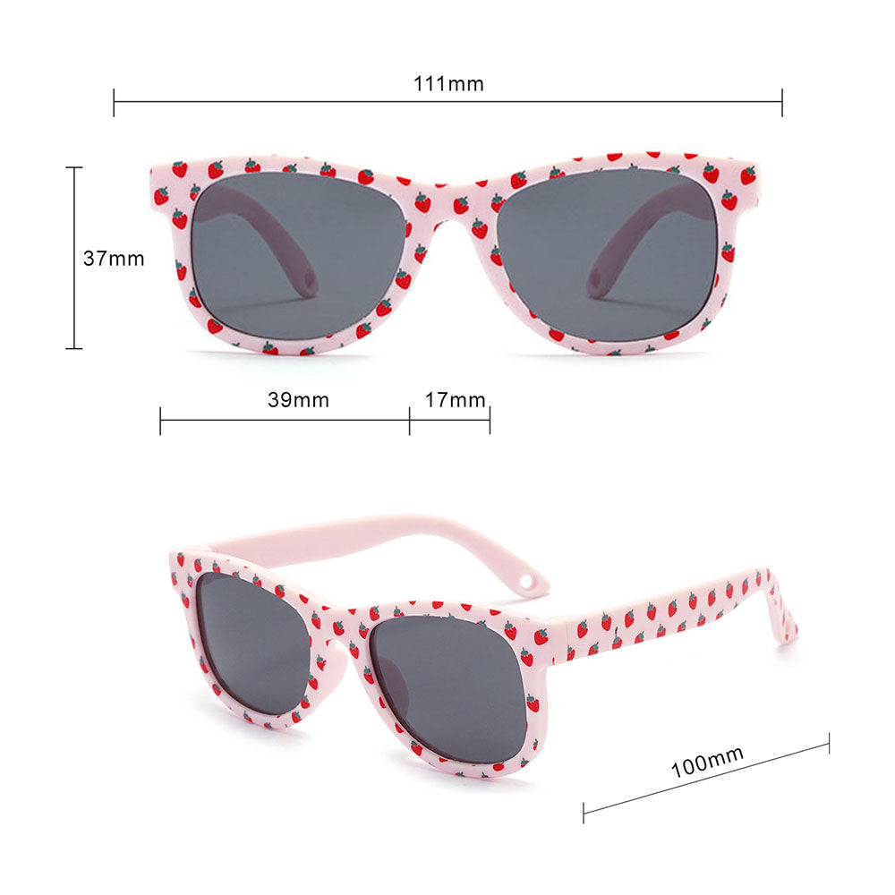Dječje sunčane naočale Techsuit 5218, polarizirane, UV zaštita, plave