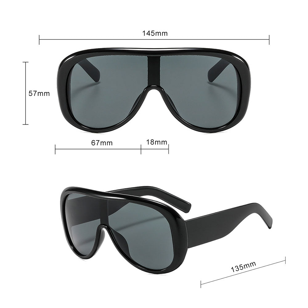 Sunčane naočale za žene Techsuit 89337, crno žute