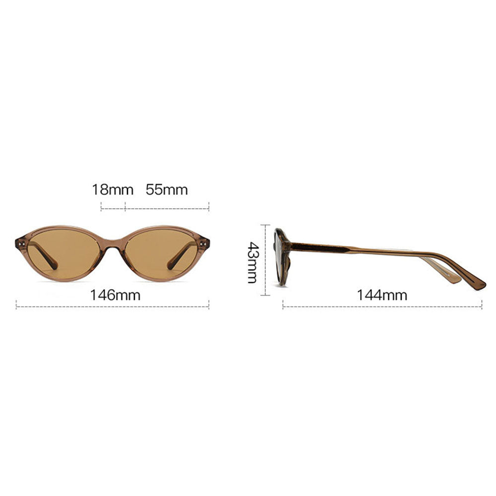 Sunčane naočale za žene Techsuit 99034, Smeđe