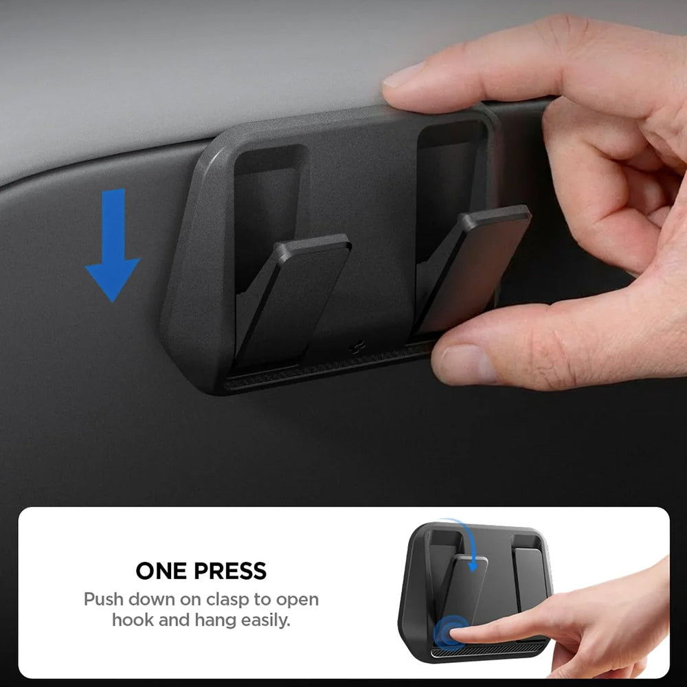 Spigen auto organizator za montažu na stražnju stranu sjedala za Tesla Y / 3, Set 2 komada ACP11563