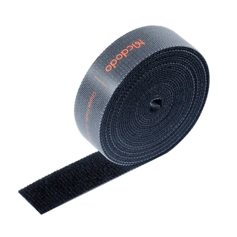Organizator kabela McDodo VS-0960 Belt, Velcro, 1m, Crni