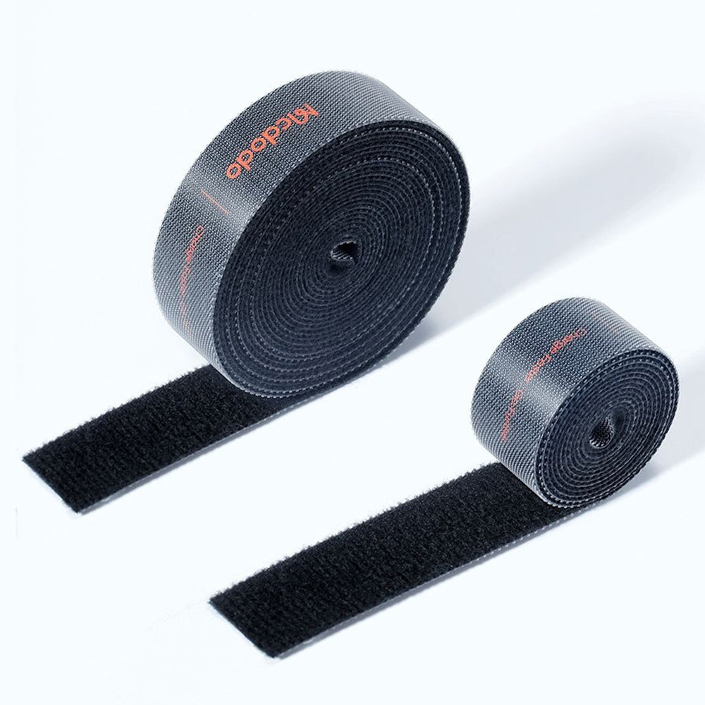 Organizator kabela McDodo VS-0960 Belt, Velcro, 1m, Crni