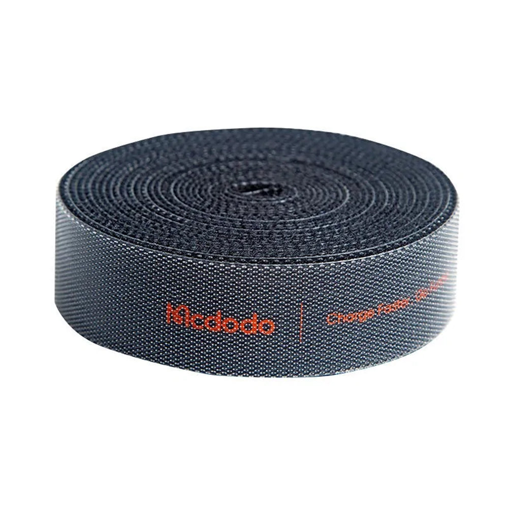 Organizator kabela McDodo VS-0961 Belt, Velcro, 3m, Crni