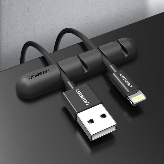 Organizator kabela UGREEN, Set 2 komada, Crna