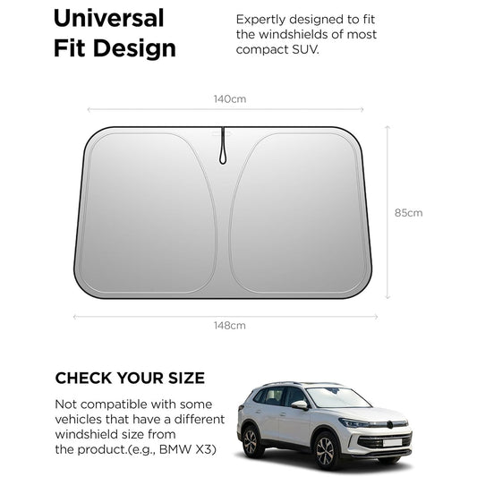 Auto Sjenilo za Vjetrobransko Staklo Spigen UO260, 85cm x 148cm ACP11460