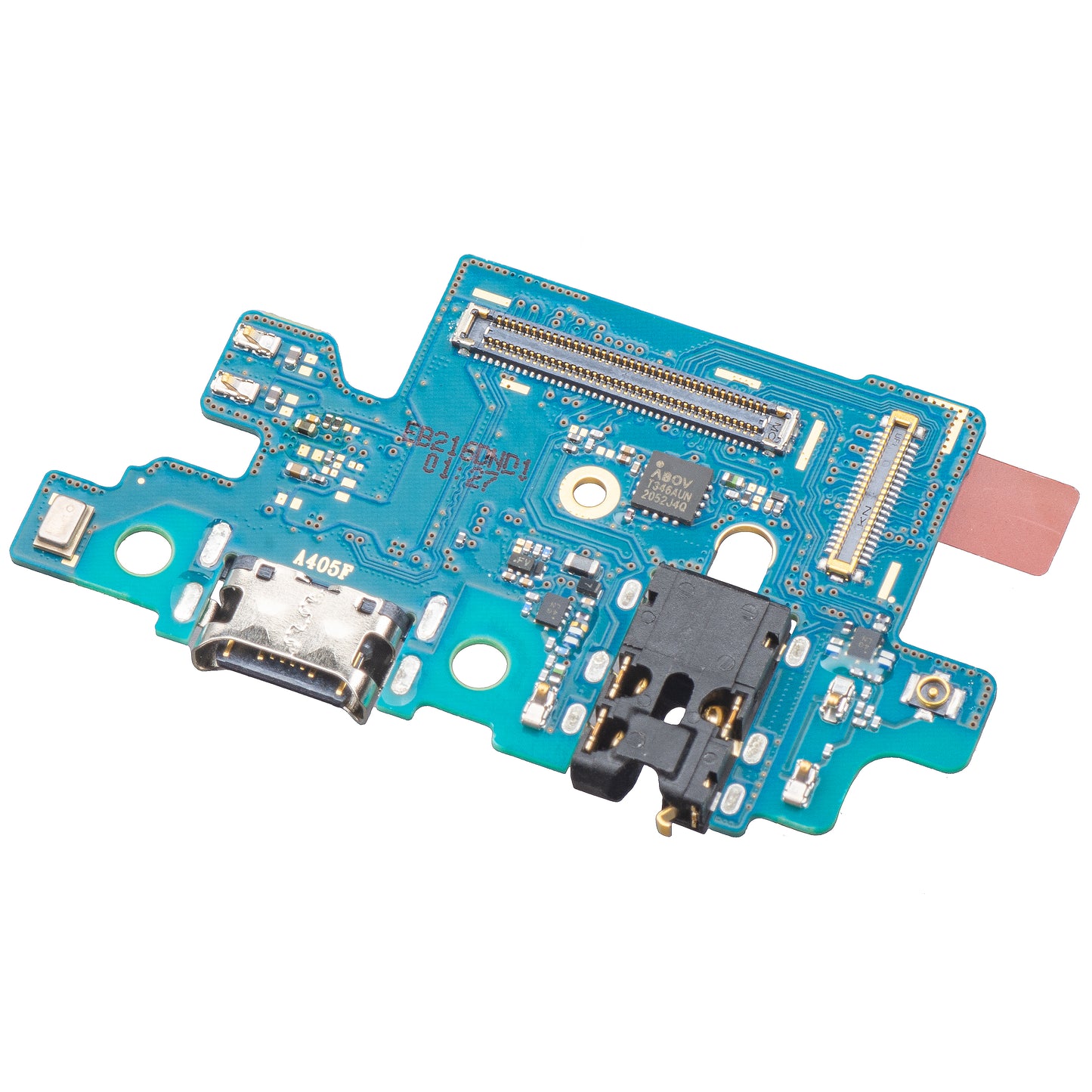 Ploča s konektorom za punjenje - Audio - Mikrofon Samsung Galaxy A40 A405, Service Pack GH96-12454A