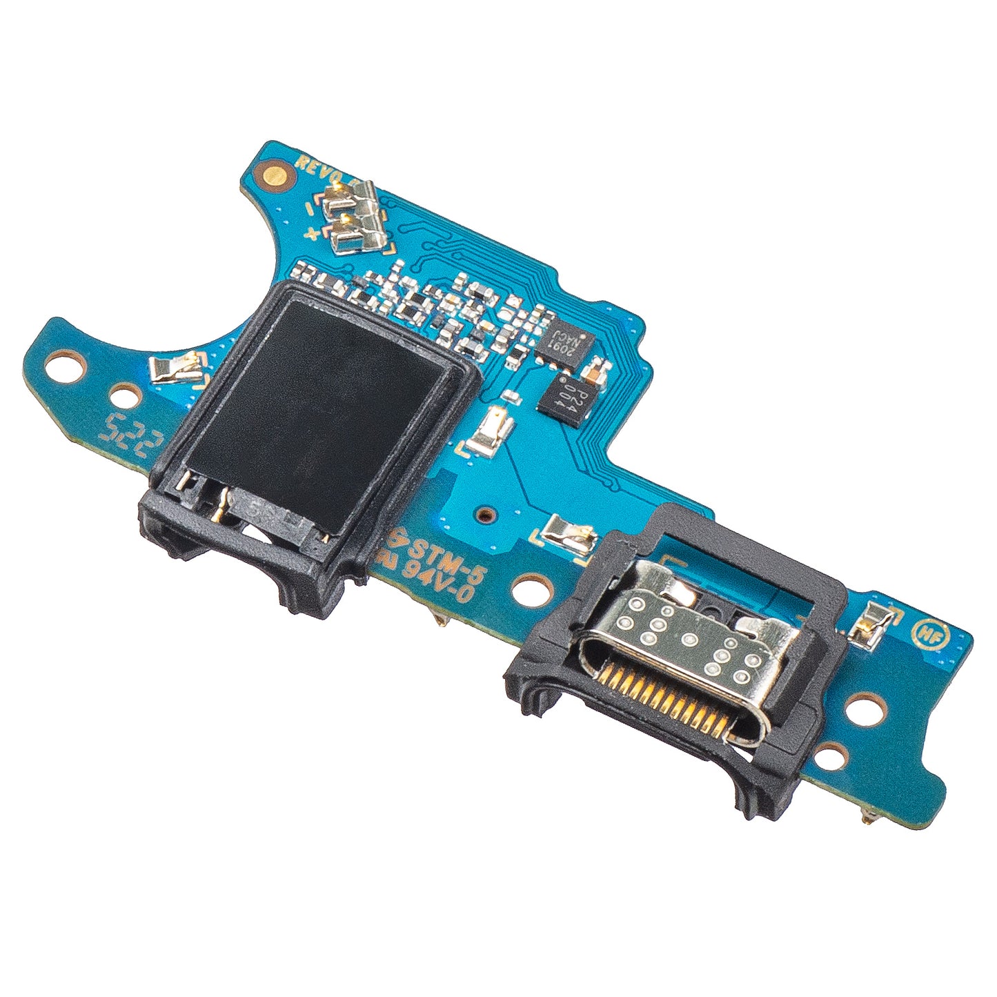 Ploča s konektorom za punjenje - Audio - Mikrofon Samsung Galaxy A03s A037, Europska verzija, Service Pack GH81-21245A
