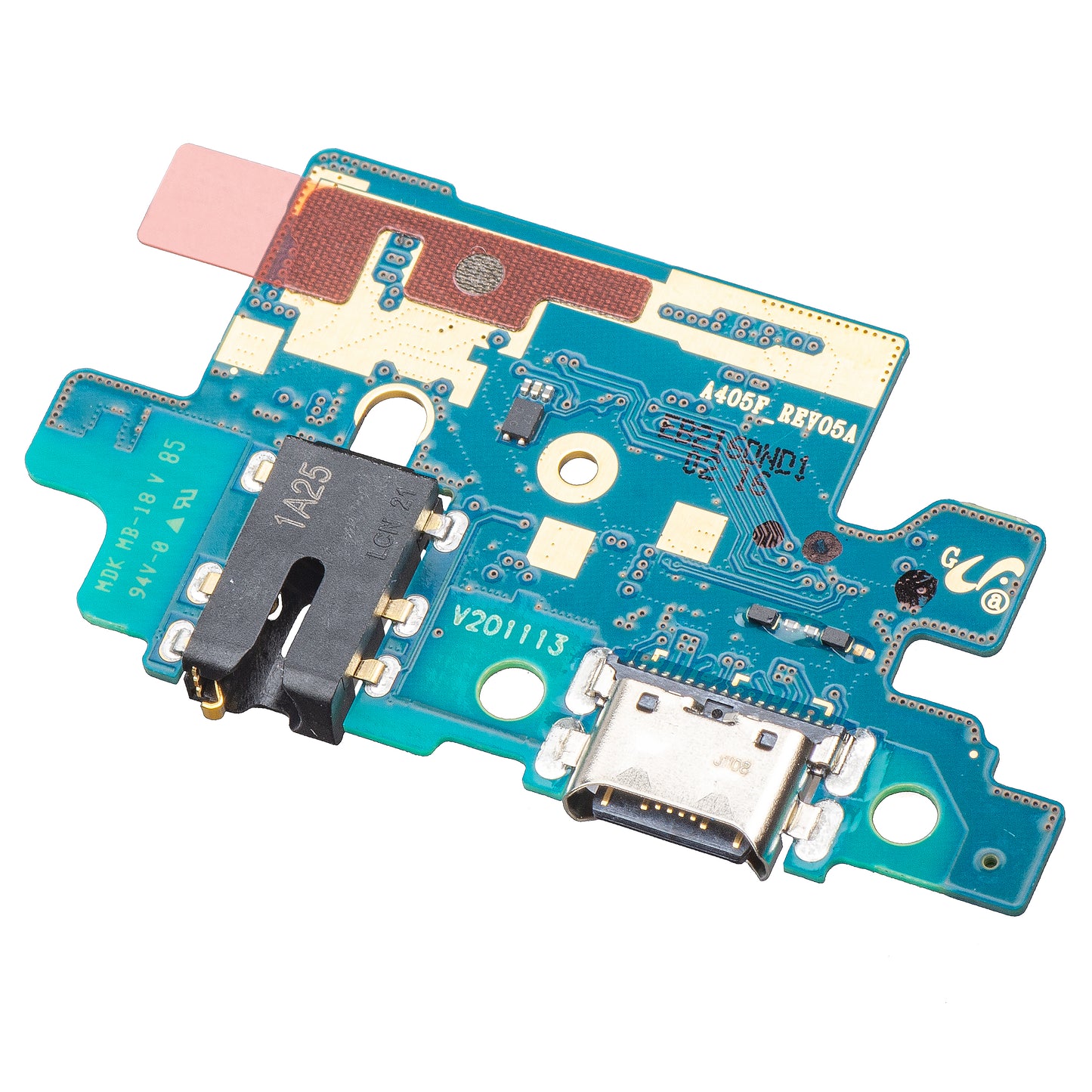 Ploča s konektorom za punjenje - Audio - Mikrofon Samsung Galaxy A40 A405, Service Pack GH96-12454A