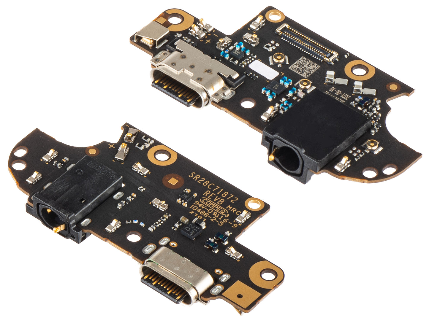 Ploča s konektorom za punjenje - Audio - Mikrofon Motorola Moto G 5G Plus, Service Pack 5P68C17006