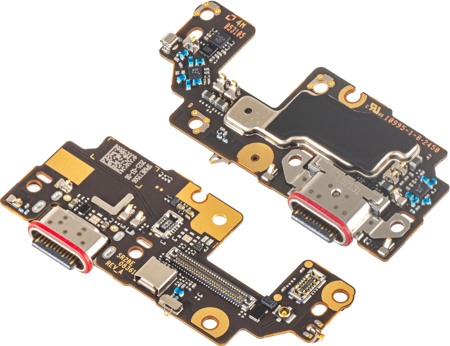 Ploča s konektorom za punjenje - Mikrofon Motorola Razr 60, Service Pack 5B28C30077