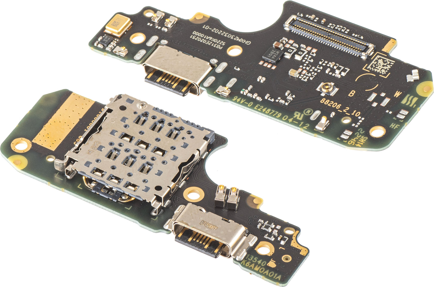 Ploča s konektorom za punjenje - Mikrofon - Modul čitača SIM Xiaomi Redmi Note 12 Pro 4G, Service Pack 5600020K6A00