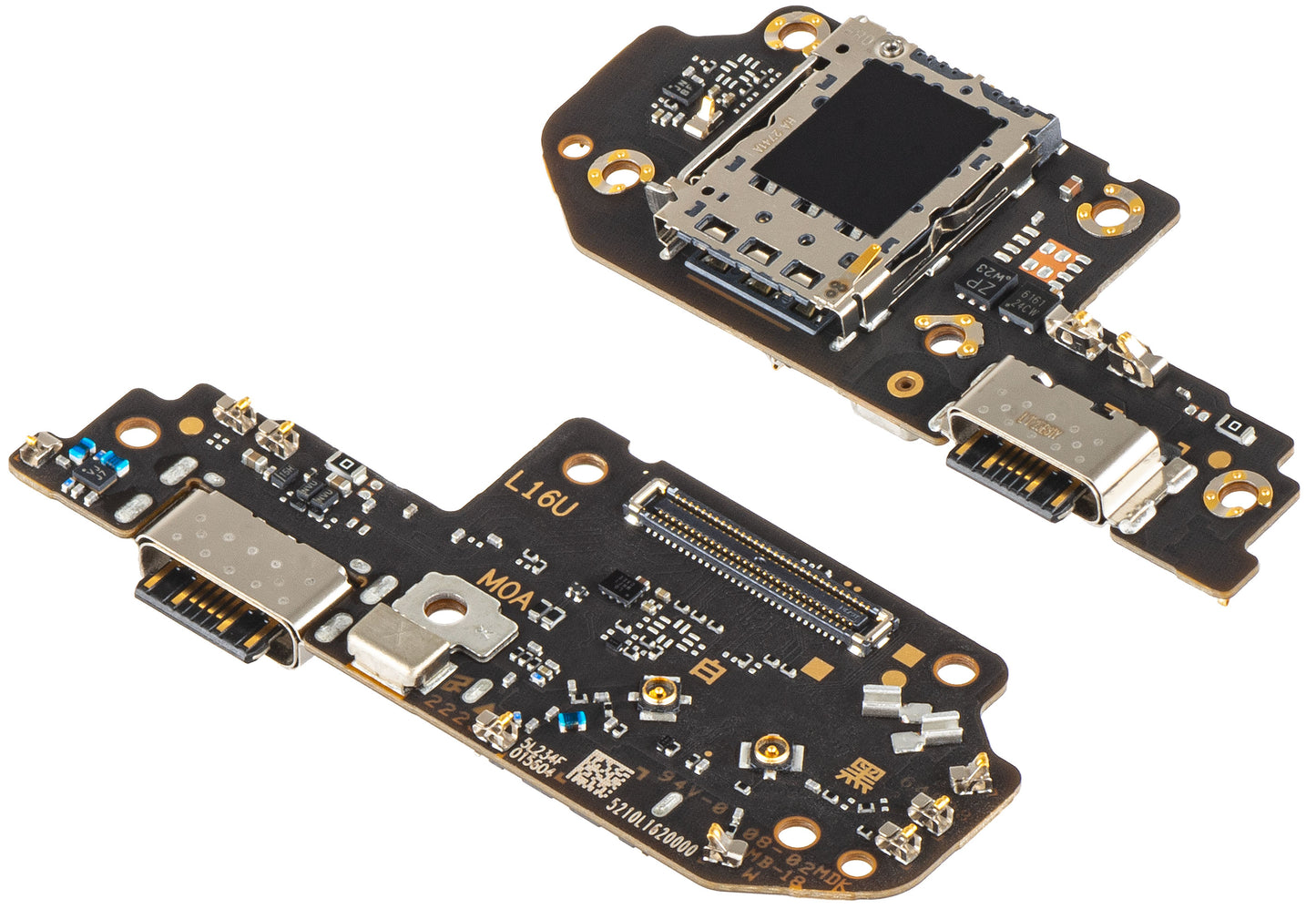 Ploča s konektorom za punjenje - Mikrofon - Modul čitača SIM Xiaomi Poco X4 GT, Service Pack 5600020L1600