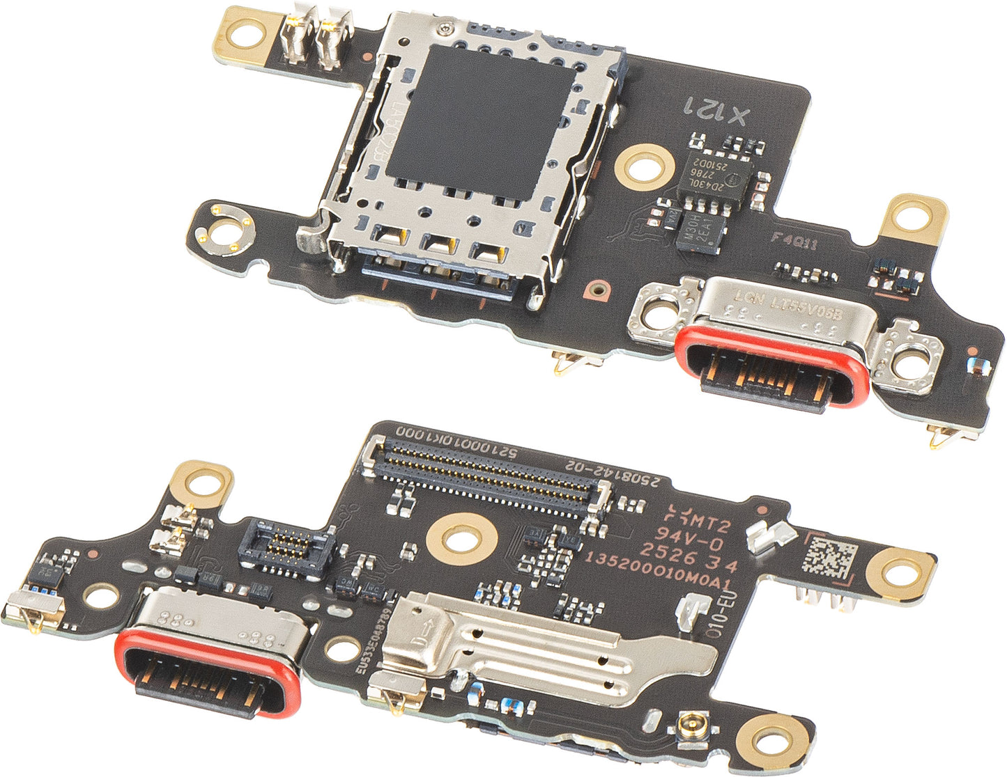 Ploča s konektorom za punjenje - Mikrofon - Modul čitača SIM Xiaomi Redmi Turbo 4 / Poco X7 Pro, Service Pack 56000400O1000