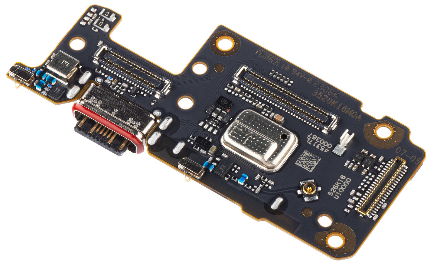 Ploča s konektorom za punjenje - Mikrofon - Modul čitača SIM Xiaomi Redmi Note 11 Pro+ 5G, Servisni paket 560003K16U00