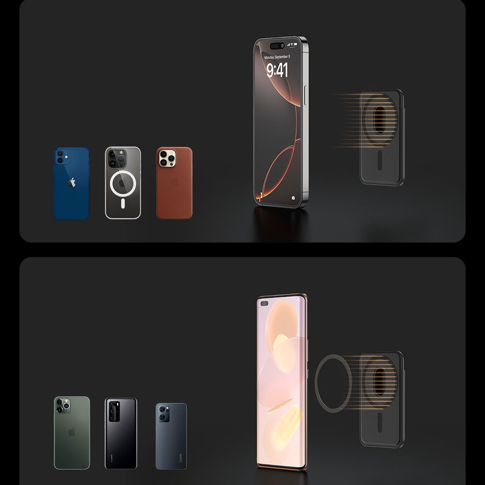 Novčanik MagSafe, McDodo, WH-7920 Napa, Crni