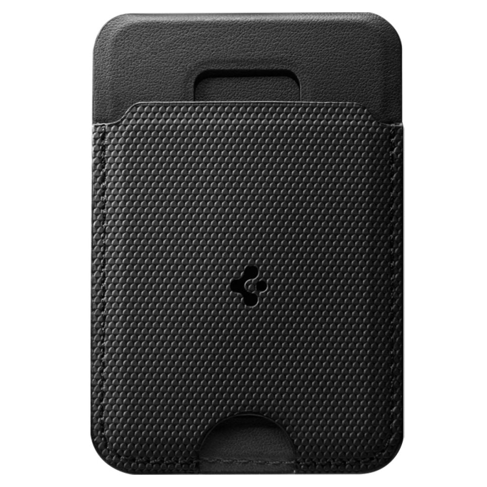 Portofel MagSafe, Spigen, Slim Fold S314-1, Crni AFA10405