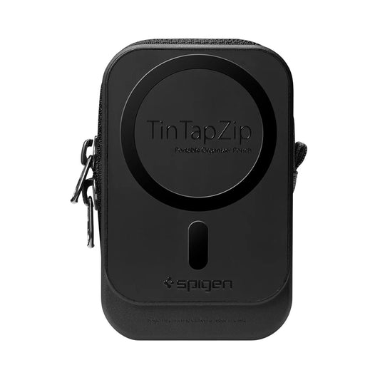 MagSafe novčanik, Spigen, TinTap ZIP MagFit 2, Crna AFA11564