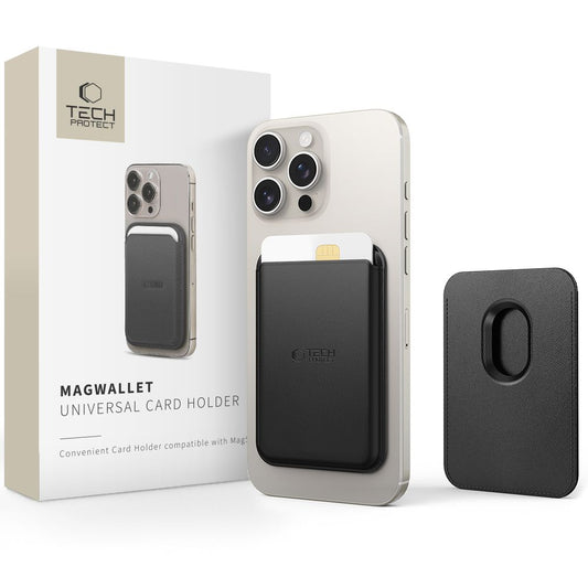 MagSafe novčanik, Tech-Protect, Magwallet, Crni