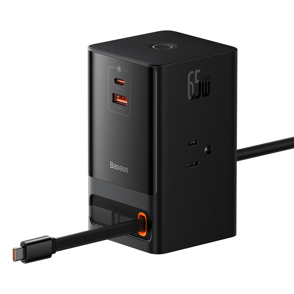 Produžni kabel Baseus PowerCombo US, 3 x Utičnice, Crni PSLR000101
