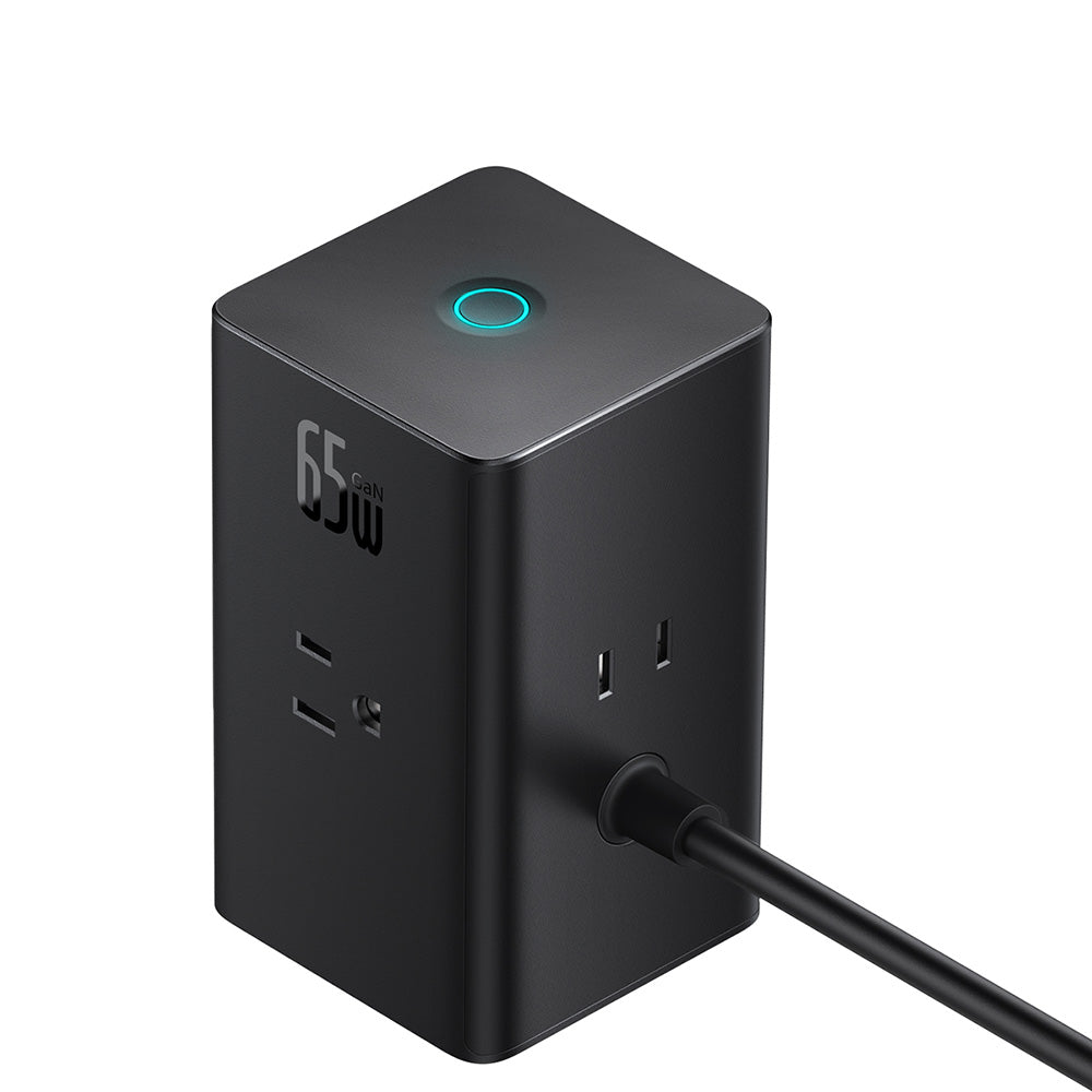 Produžni kabel Baseus PowerCombo US, 3 x Utičnice, Crni PSLR000101