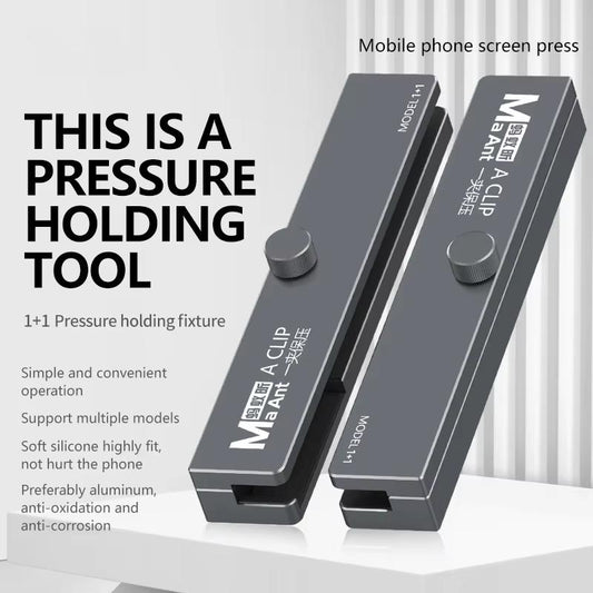 Presa MaAnt A Clip, Set 2 komada, Siva