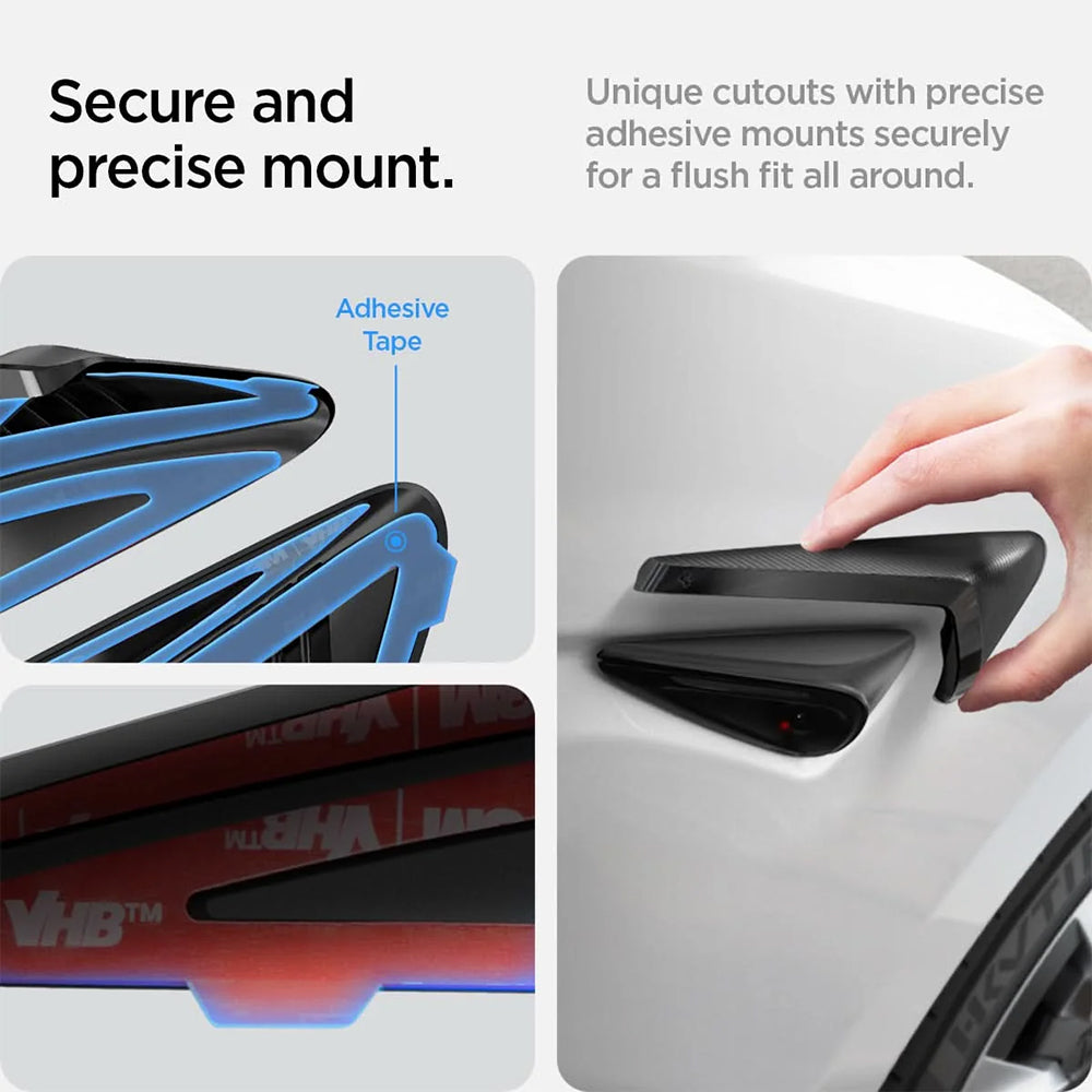 Zaštita bočne kamere za automobil Spigen za Tesla Y Juniper / 3 Highland, Set 2 komada ACP07124