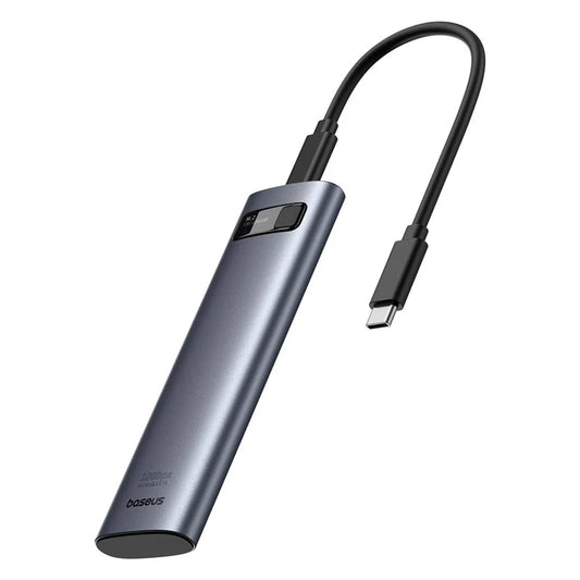 Rack Baseus FlyJoy Series za SSD SATA M.2 NVMe, Sivi B00760600811-02