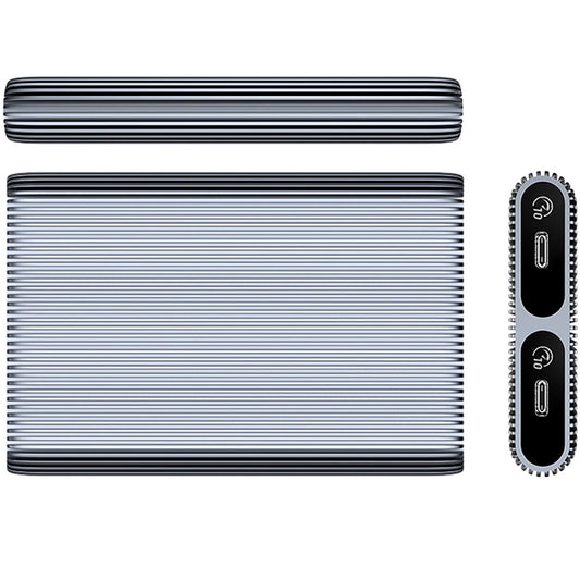 Rack Orico AM2C3-2N Dual Disk za SSD M.2 NVMe, Siva