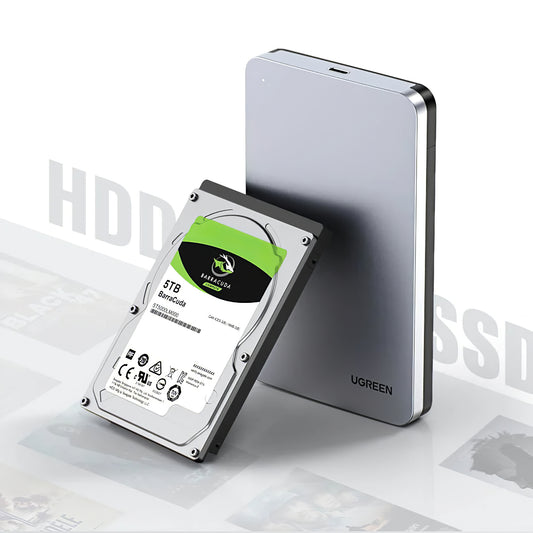 Rack UGREEN CM300 za HDD / SSD SATA 2.5 inča, USB 3.1, Sivi