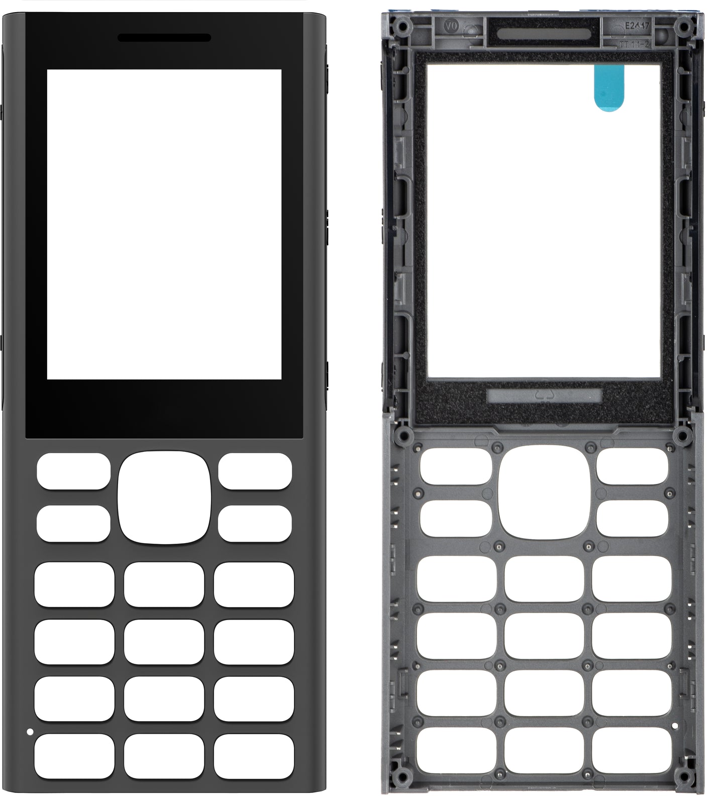 Prednja maska za HMD 130 Music, siva