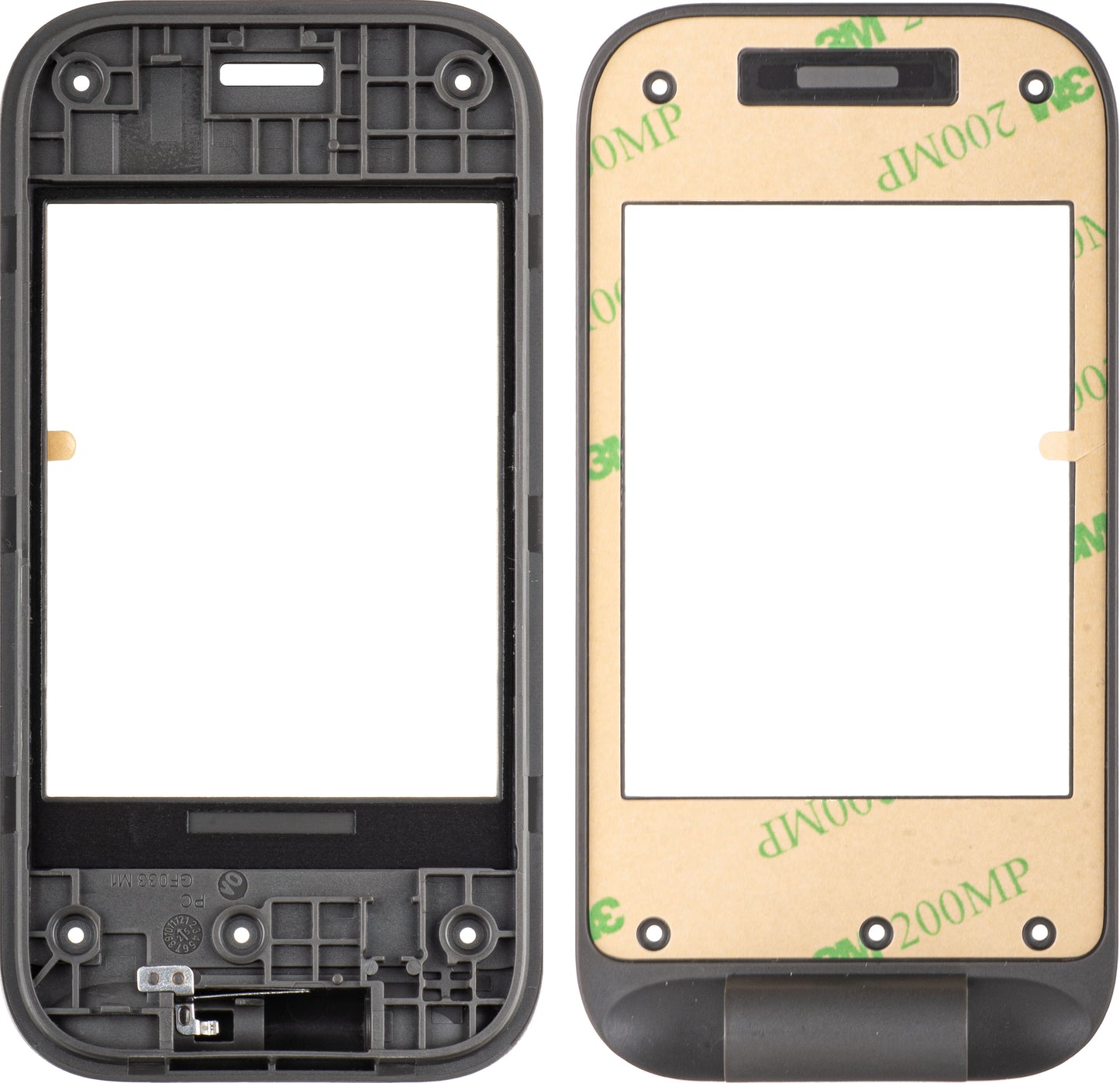 B Shell Cover za HMD 2660 Flip, crna