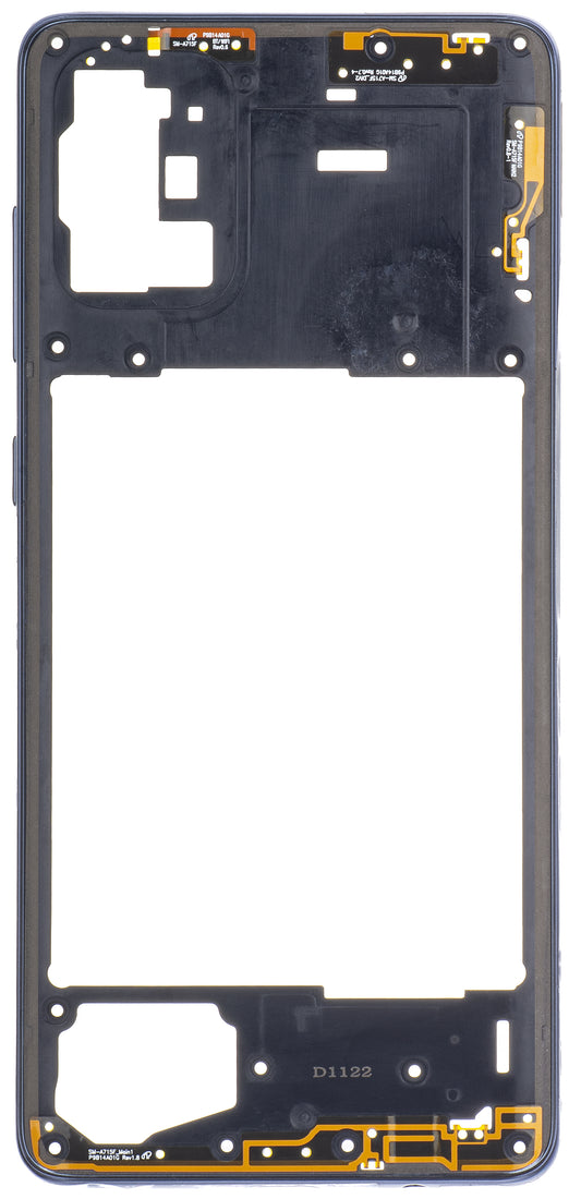 Srednji okvir Samsung Galaxy A71 A715, Crni (Prism Crush Black)