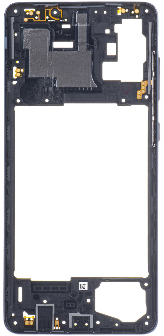 Srednji okvir Samsung Galaxy A71 A715, Crni (Prism Crush Black)