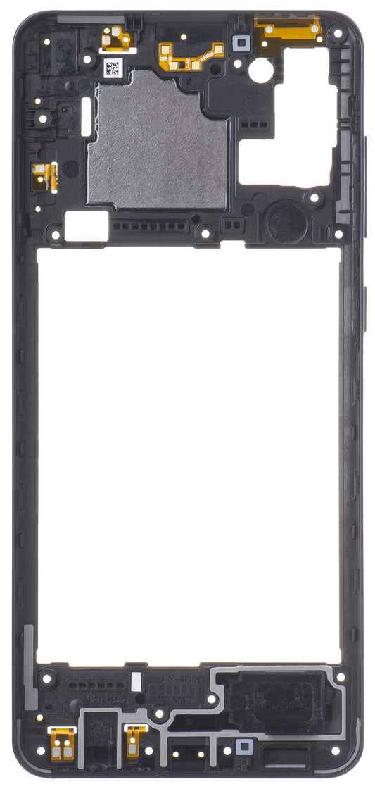 Srednji okvir Samsung Galaxy A21s A217, Crni