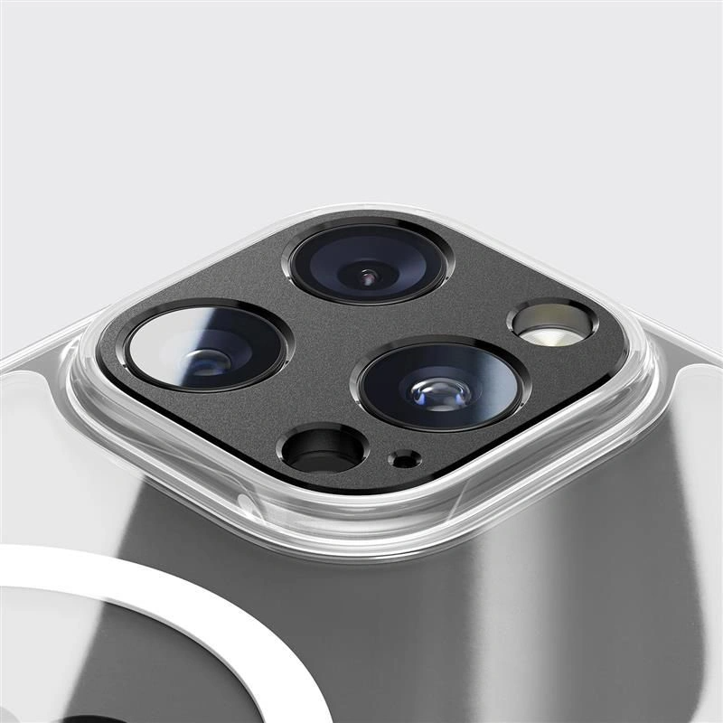 Okvir zaštite stražnje kamere Tech-Protect Camalloy Fit+ za Apple iPhone 17 Pro, Aluminij, Srebrni