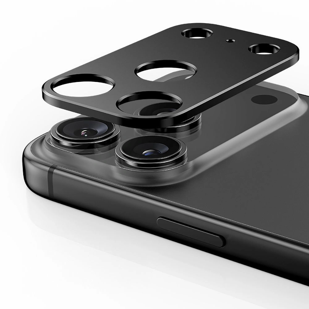 Okvir zaštite stražnje kamere Tech-Protect Camalloy Fit+ za Apple iPhone 17 Pro, Aluminij, Srebrni