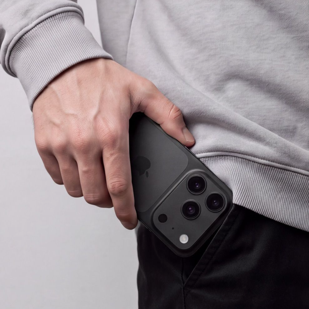 Stražnji zaštitni okvir kamere Tech-Protect Camalloy Fit+ za Apple iPhone 18 Pro, aluminij, crna