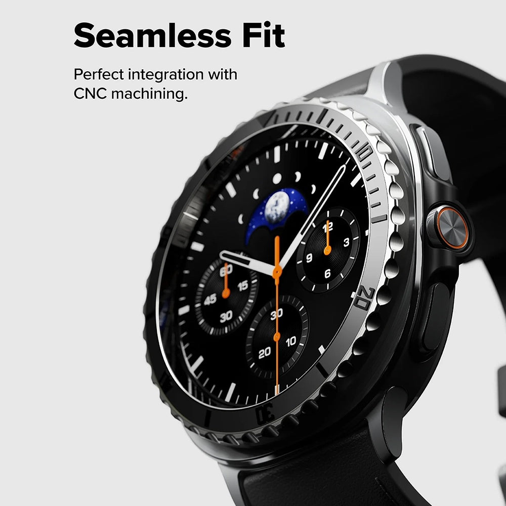 Okvir zaštite Ringke Premium Styling za Samsung Galaxy Watch8 Classic, Crni