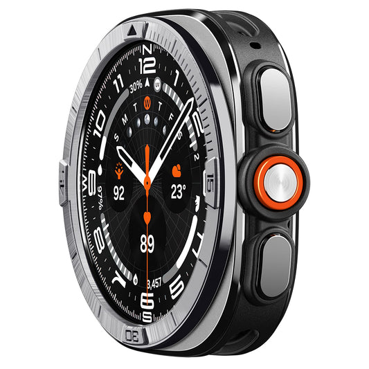 Zaštitni okvir Spigen Tune Pilot za Samsung Galaxy Watch Ultra2, Srebrni ACS11616