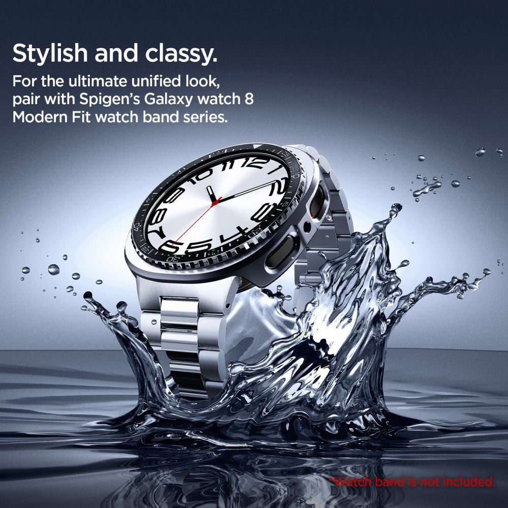 Okvir zaštite Spigen Tune Pro Diver za Samsung Galaxy Watch8 44mm, Crni