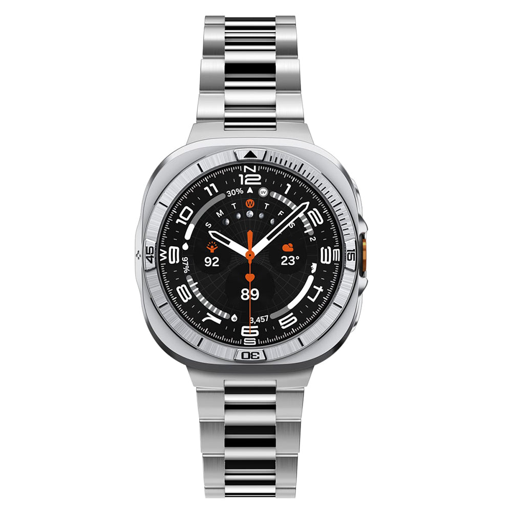Zaštitni okvir Spigen Tune Pro Pilot za Samsung Galaxy Watch Ultra2, Srebrna ACS11618